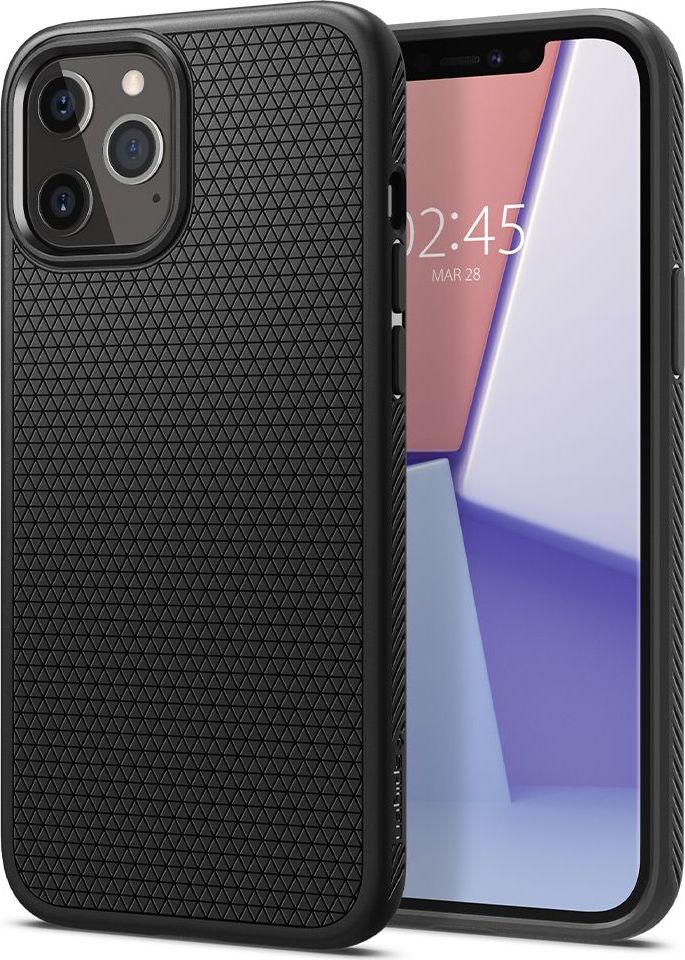SPIGEN LIQUID AIR IPHONE 12 / 12 PRO MATTE BLACK