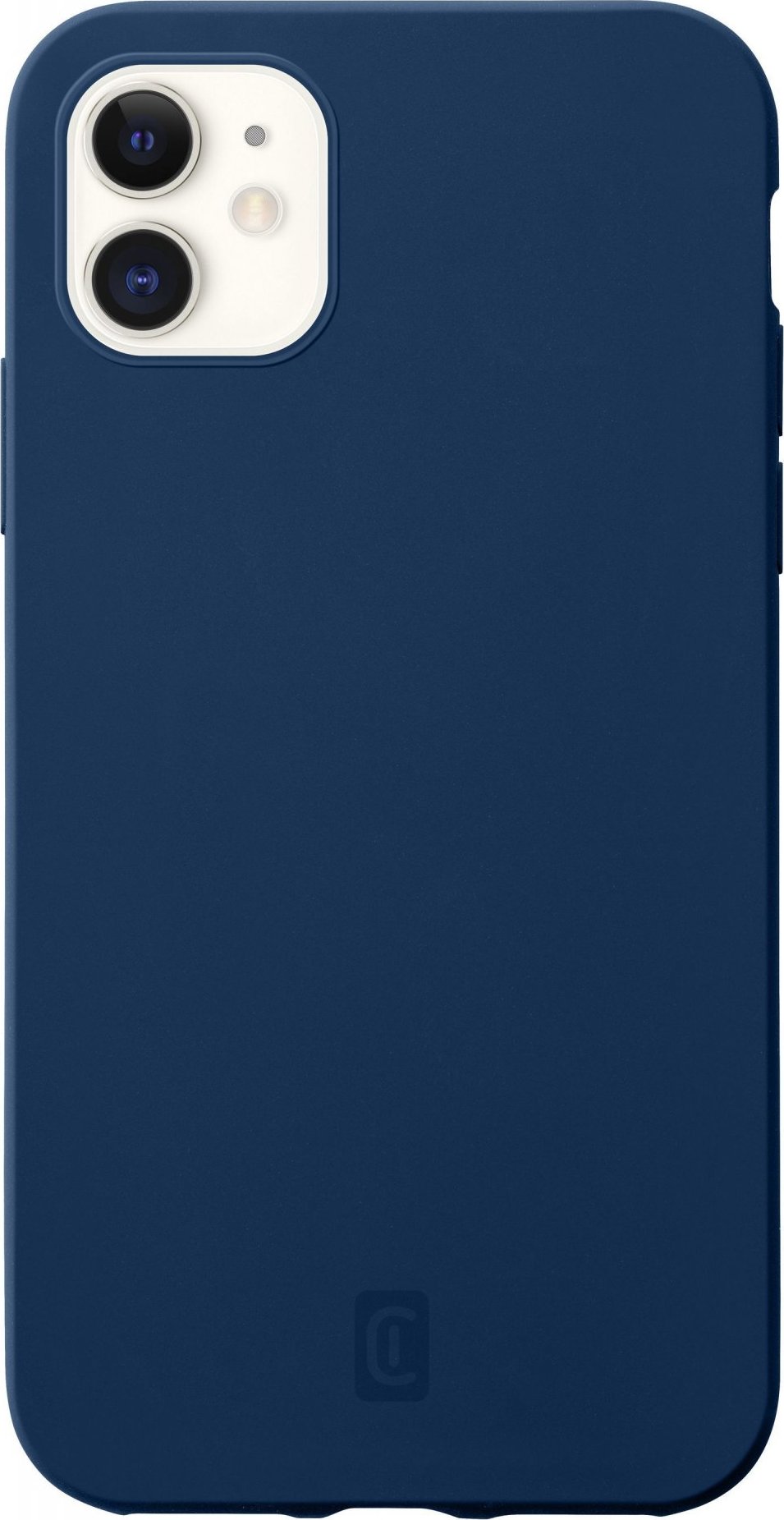 Ochranný silikonový kryt Cellularline Sensation pro Apple iPhone 12 mini, navy blue