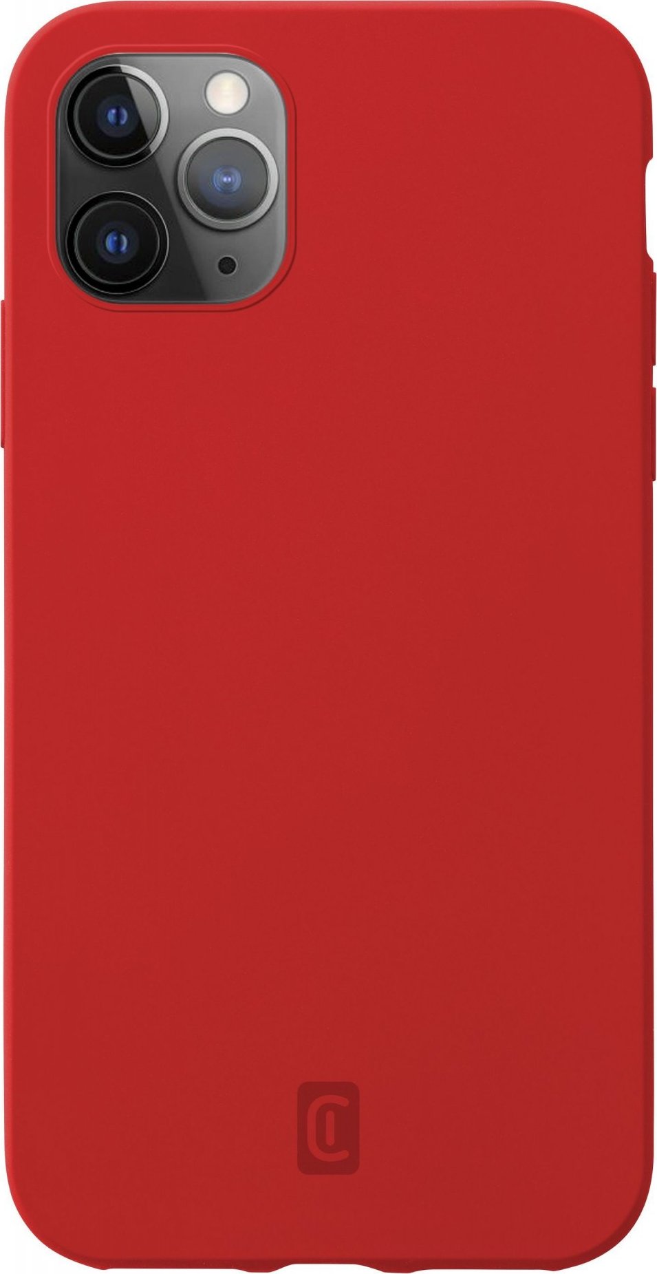 Ochranný silikonový kryt Cellularline Sensation pro Apple iPhone 12 Pro Max, červený