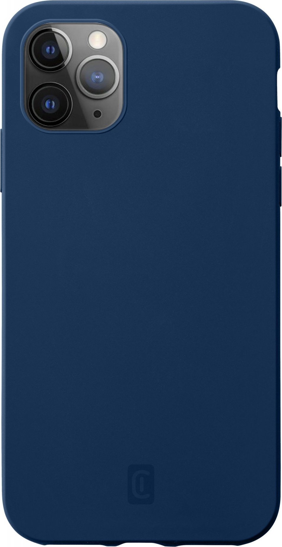 Ochranný silikonový kryt Cellularline Sensation pro Apple iPhone 12 Pro Max, navy blue