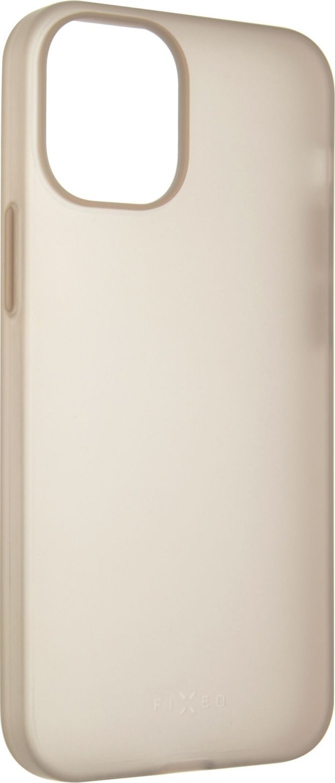 Zadní kryt FIXED Flow pro Apple iPhone 12 mini, šedý