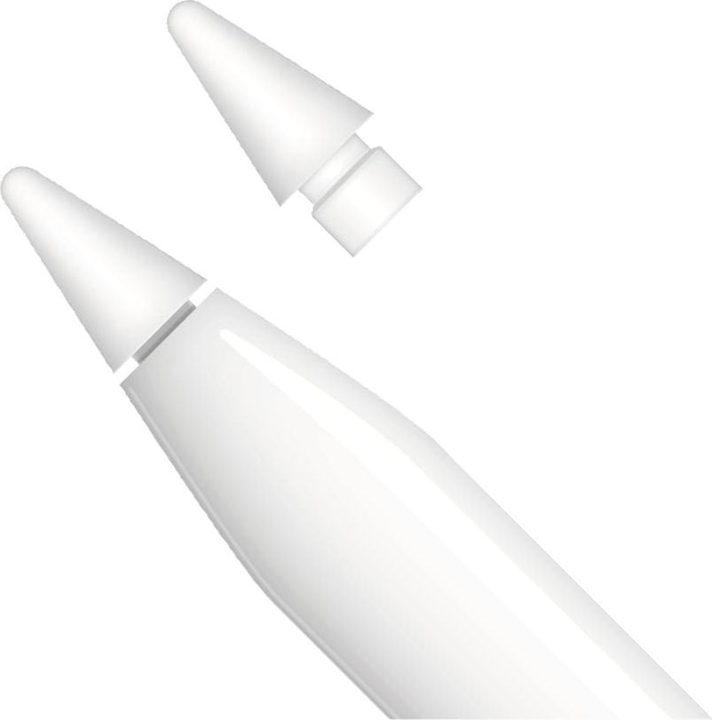 Náhradní hroty FIXED Pencil Tips pro Apple Pencil, 2ks, bílé