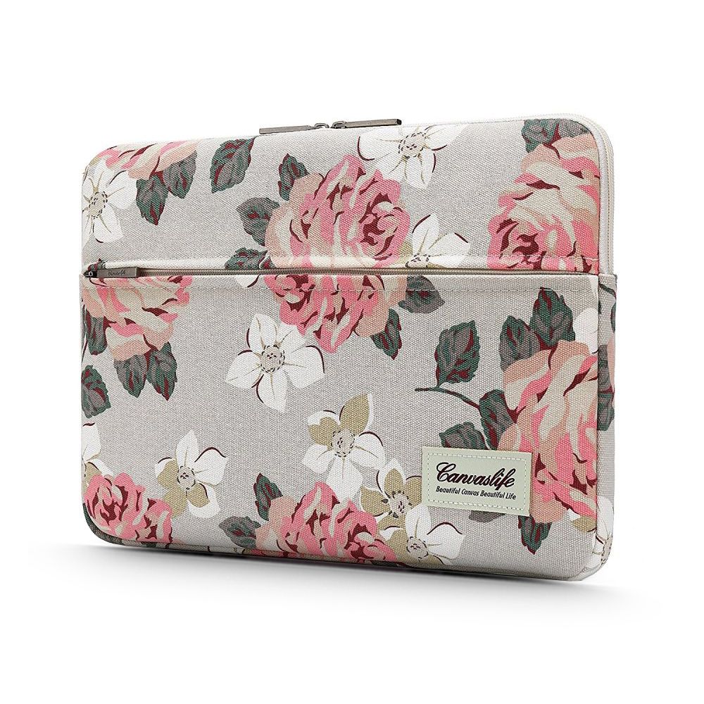 Pouzdro na MacBook / notebook - CANVASLIFE, 13"-14" Briefcase RoseWhite