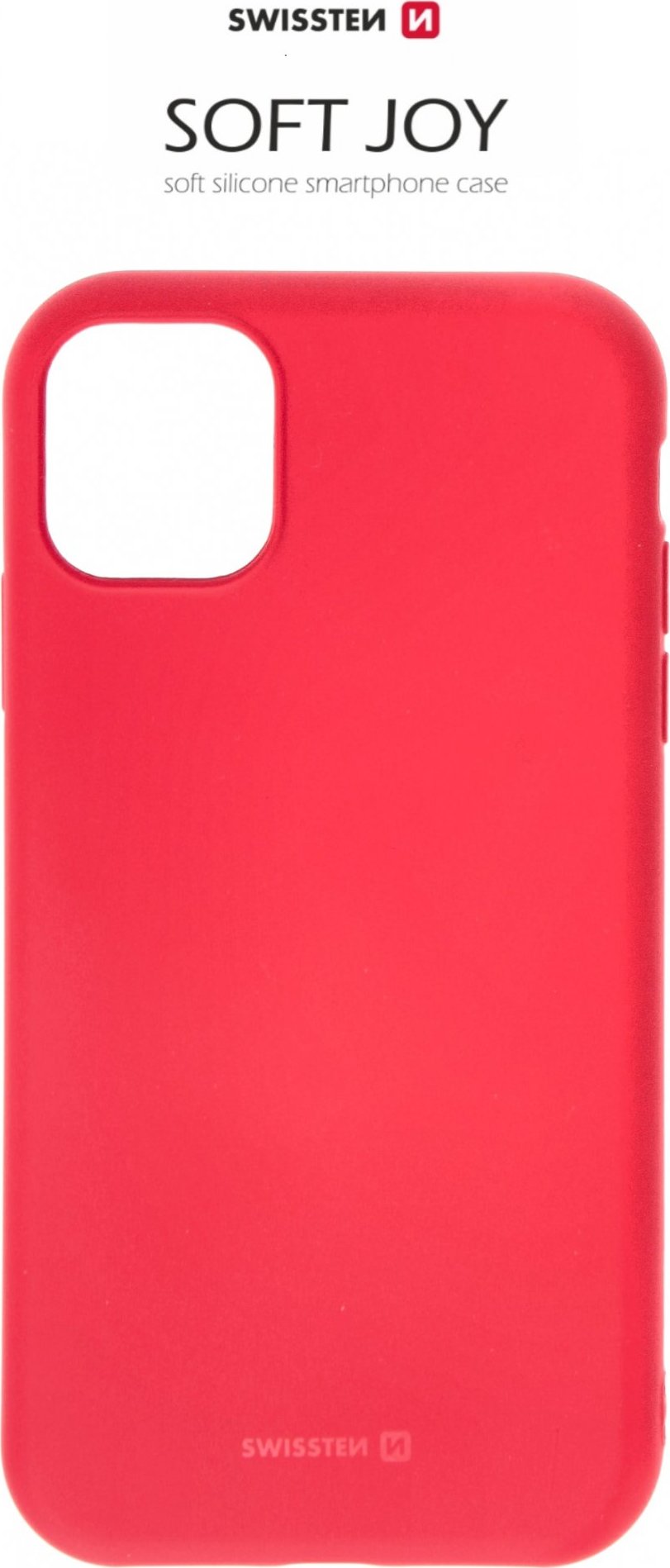 POUZDRO SWISSTEN SOFT JOY PRO APPLE IPHONE 11 ČERVENÉ