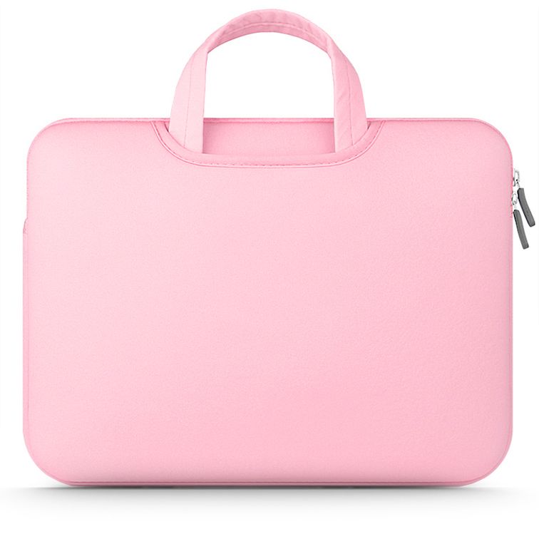 Tech-Protect Airbag neoprenová taška pro MacBook a ultrabooky do 13" – růžová