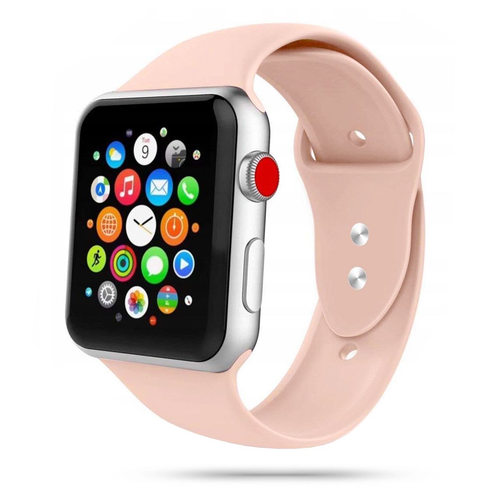 Tech-Protect Iconband řemínek pro Apple Watch 2/3/4/5/6/SE (42/44mm), Pink Sand