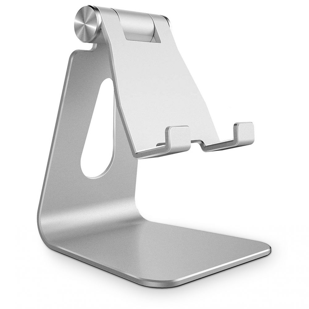 Tech-Protect stojánek / držák na stůl Z4A pro telefony a tablety (iPad apod.), stříbrný
