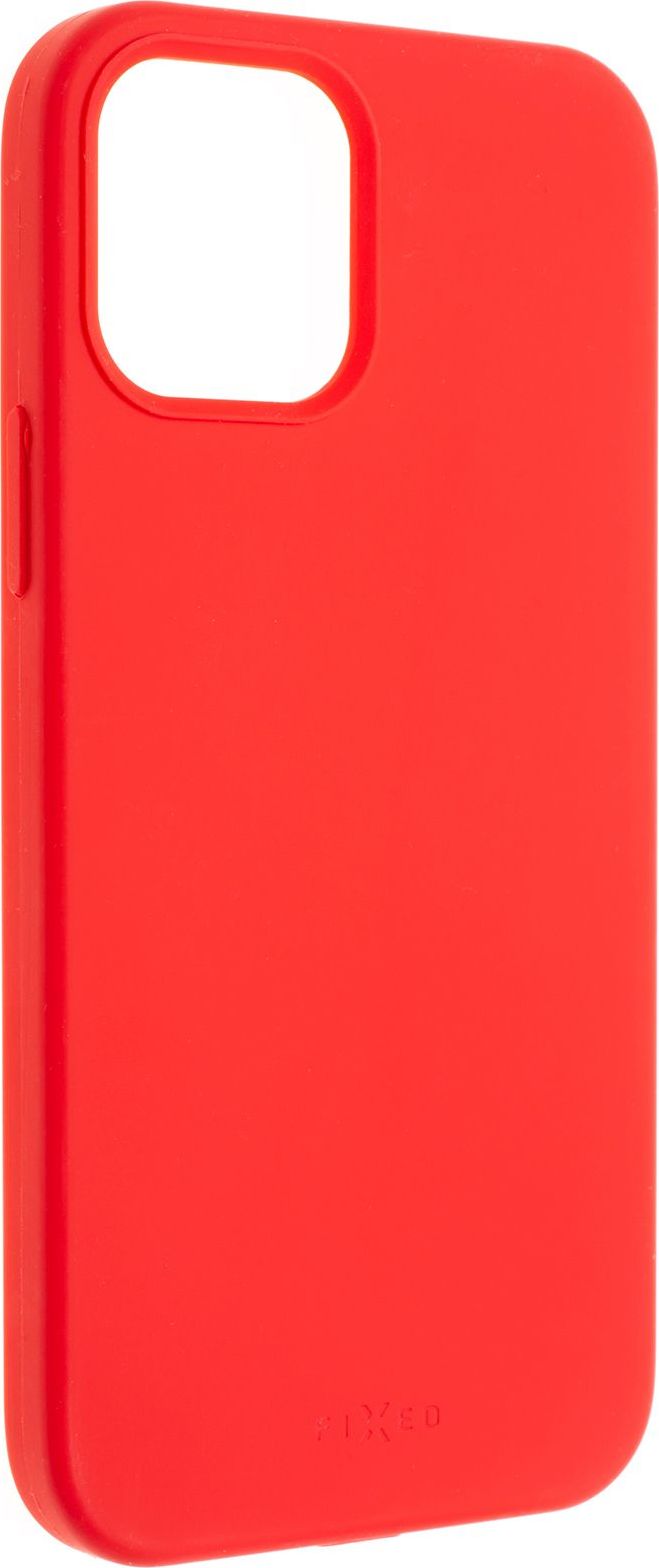Zadní kryt FIXED Flow pro Apple iPhone 12/12 Pro, červený