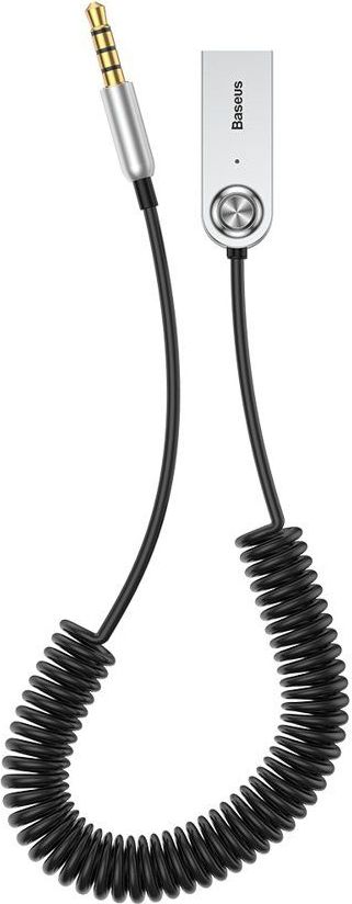 BASEUS BA01 AUX CABLE AUDIO ADAPTER SILVER