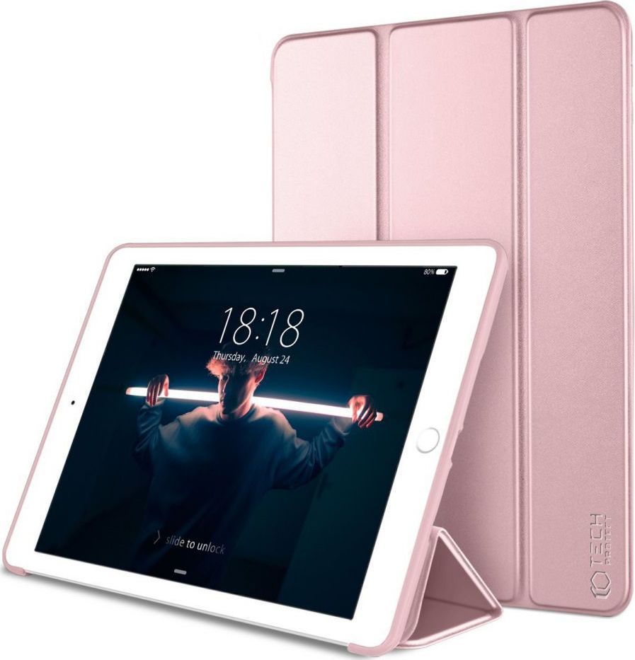 TECH-PROTECT SMARTCASE IPAD 9.7” 5 / 6 / 2017-2018 ROSE GOLD