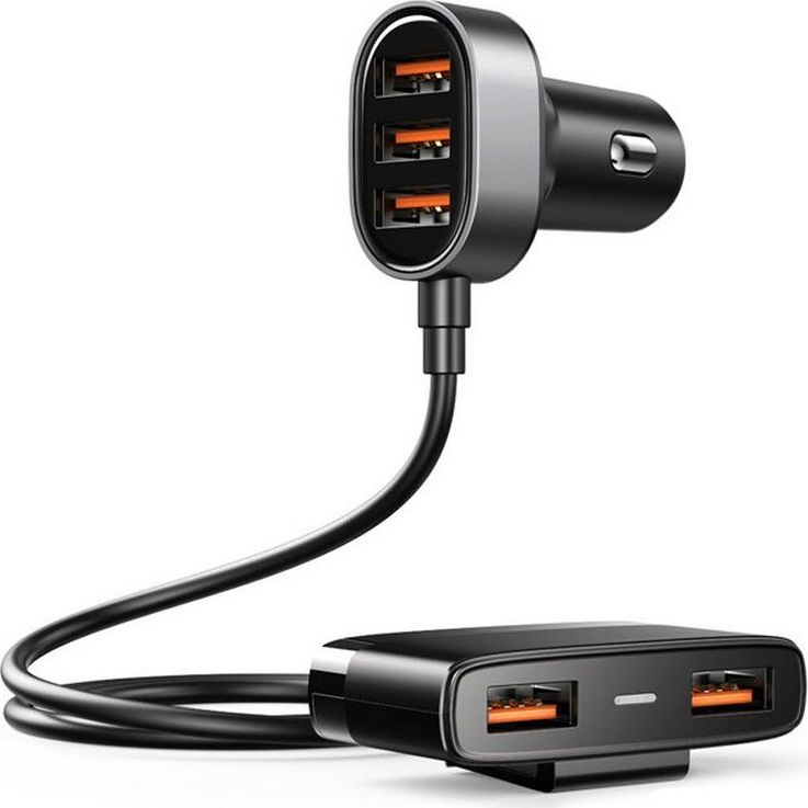 JOYROOM JR-CL03 5-PORT USB CAR CHARGER BLACK