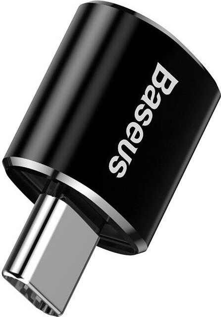 Levně Baseus CATOTG-01 Adaptér z USB-A na USB-C Black