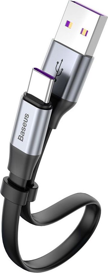 BASEUS SC5A/QC3.0 TYPE-C CABLE 23CM GREY