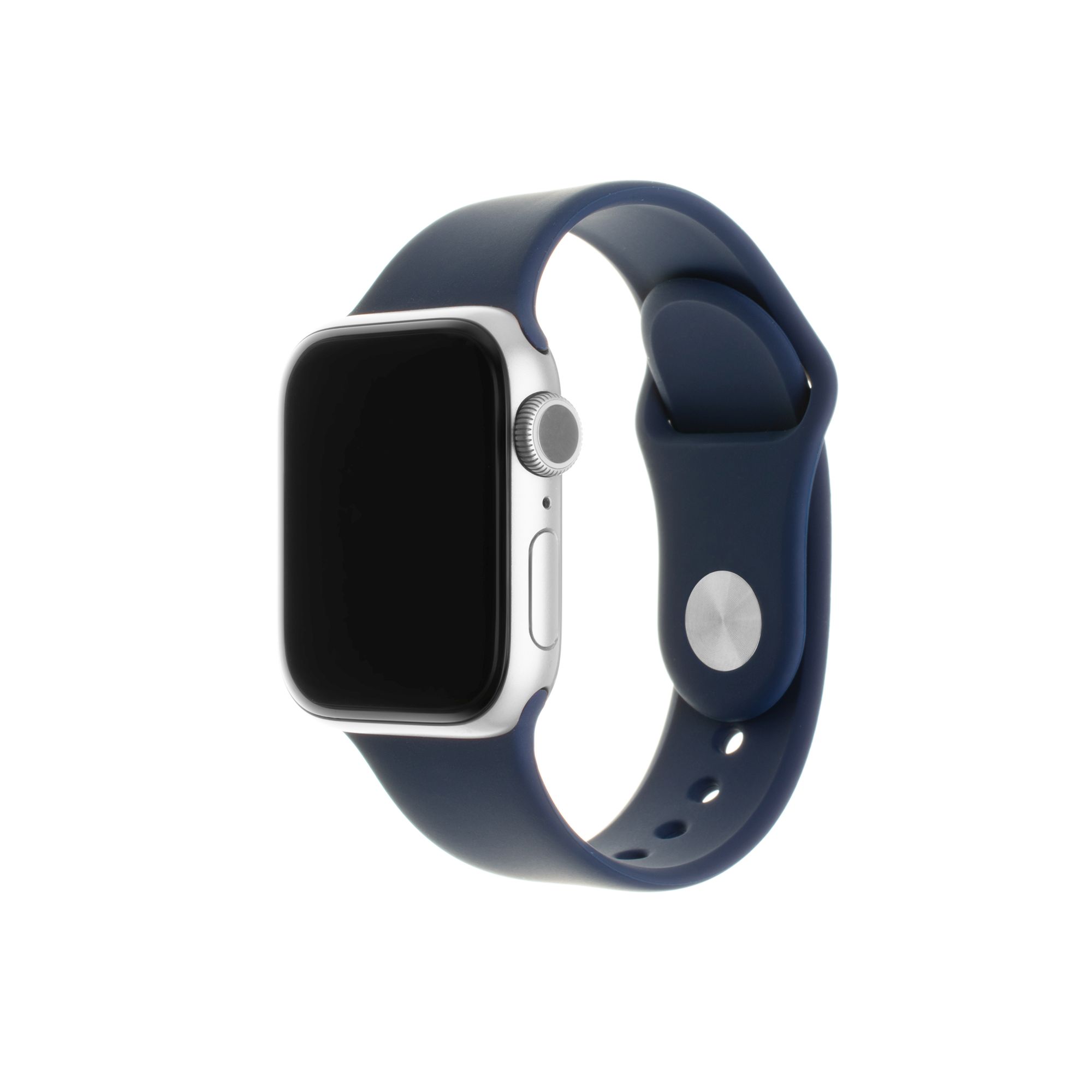 Set silikonových řemínků FIXED Silicone Strap pro Apple Watch 42/44/45/46/49mm, modrý