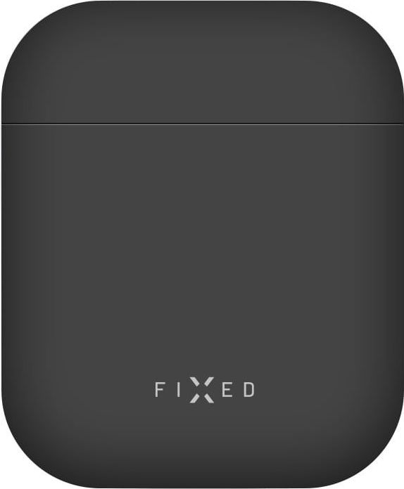 Ultratenké silikonové pouzdro FIXED Silky pro Apple Airpods, černé