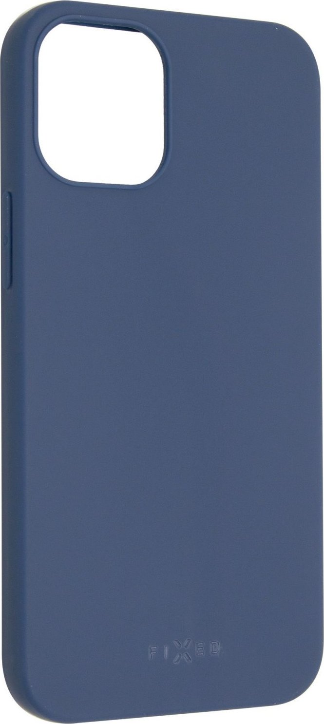 Zadní pogumovaný kryt FIXED Story pro Apple iPhone 13 Mini, modrý