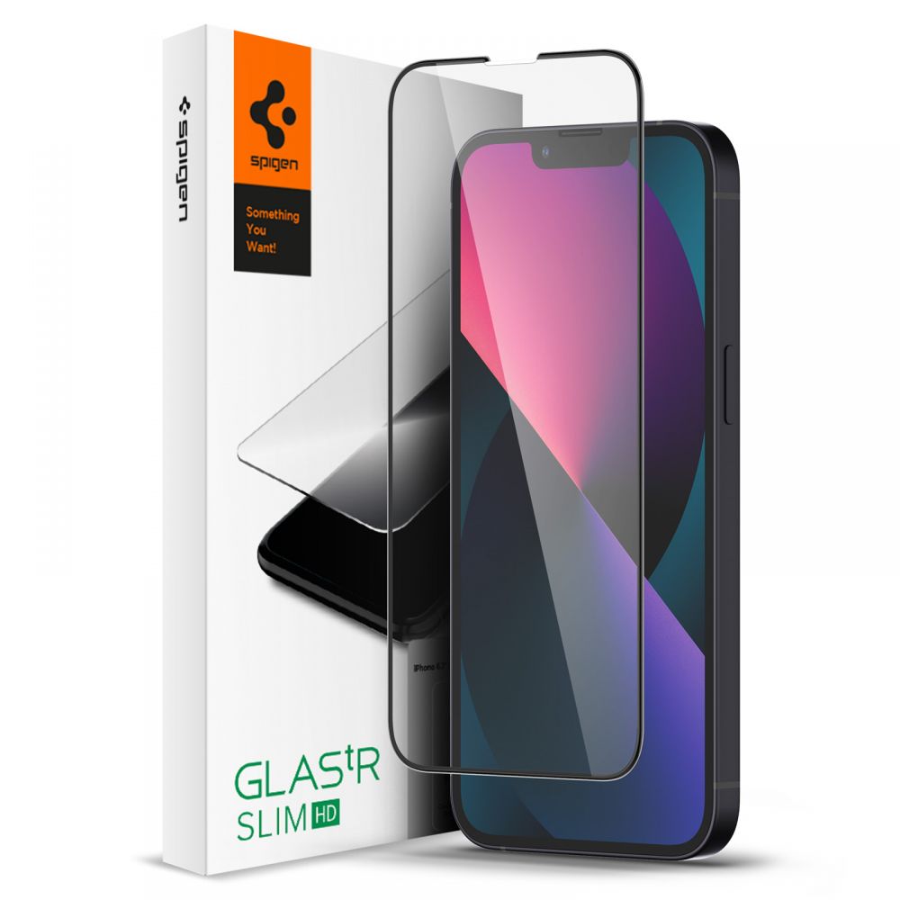 Tvrzené sklo SPIGEN GLASS FC IPHONE 13 MINI BLACK