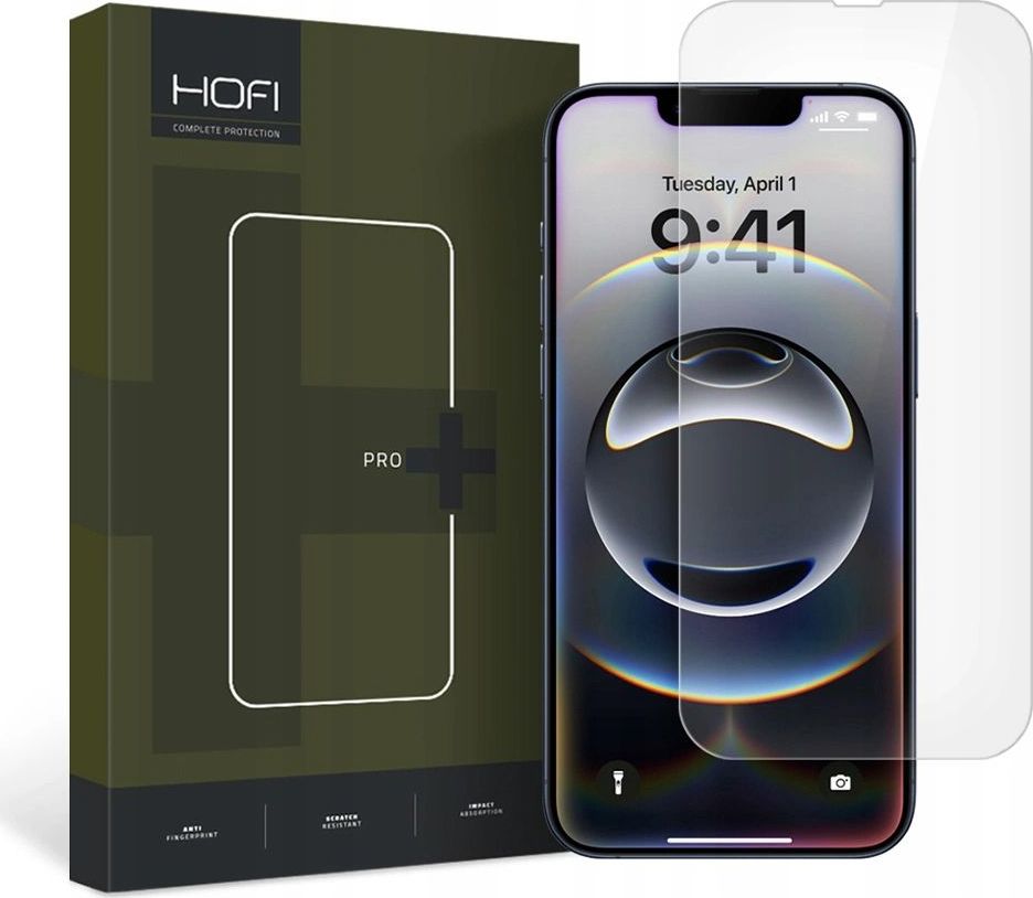 Hybridní sklo HOFI HYBRID PRO+ IPHONE 13 / 13 PRO / 14 / 16E CLEAR