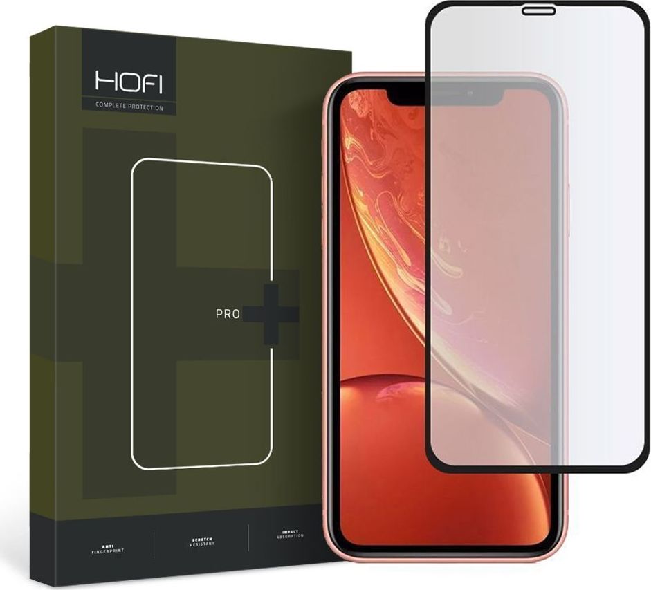 Hybridní sklo HOFI HYBRID GLASS IPHONE 11 / XR BLACK