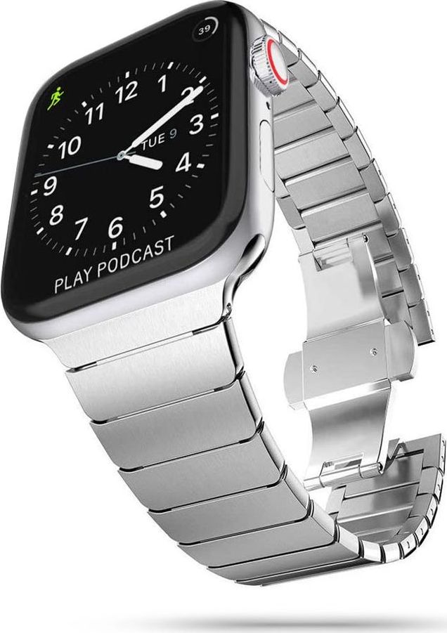TECH-PROTECT LINKBAND APPLE WATCH 4 / 5 / 6 / 7 / 8 / 9 / SE / ULTRA 1 / 2 (42 / 44 / 45 / 49 MM) SILVER