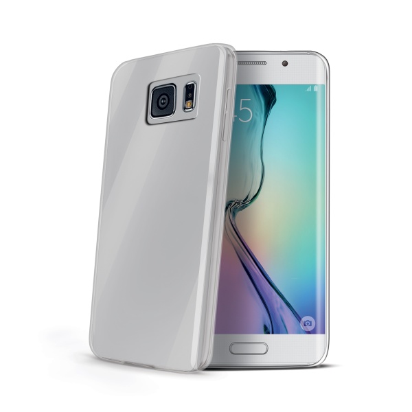 Kryt TPU CELLY Gelskin pro Samsung Galaxy S6 Edge, bezbarvé