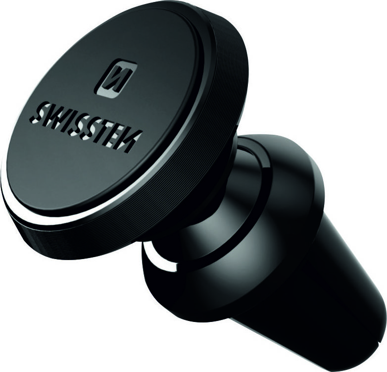 MAGNETICKÝ DRŽÁK DO VENTILACE AUTA SWISSTEN S-GRIP AV-M9 ČERNÝ