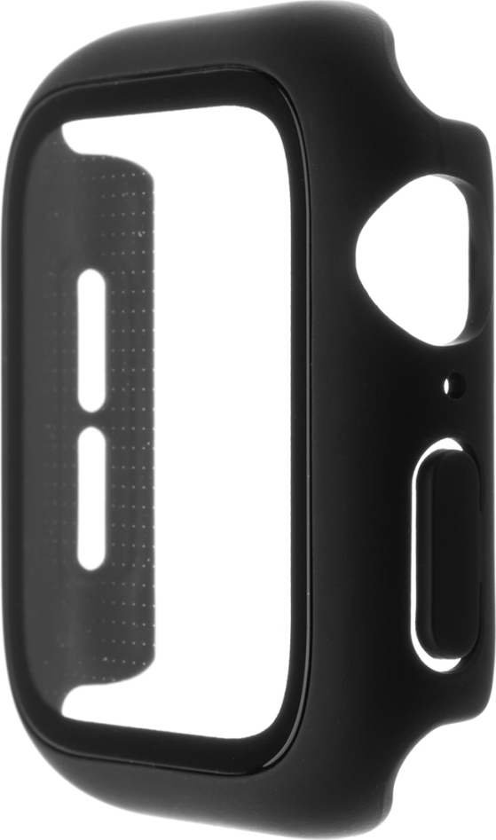 Ochranné pouzdro FIXED Pure+ s temperovaným sklem pro Apple Watch 40mm, černé