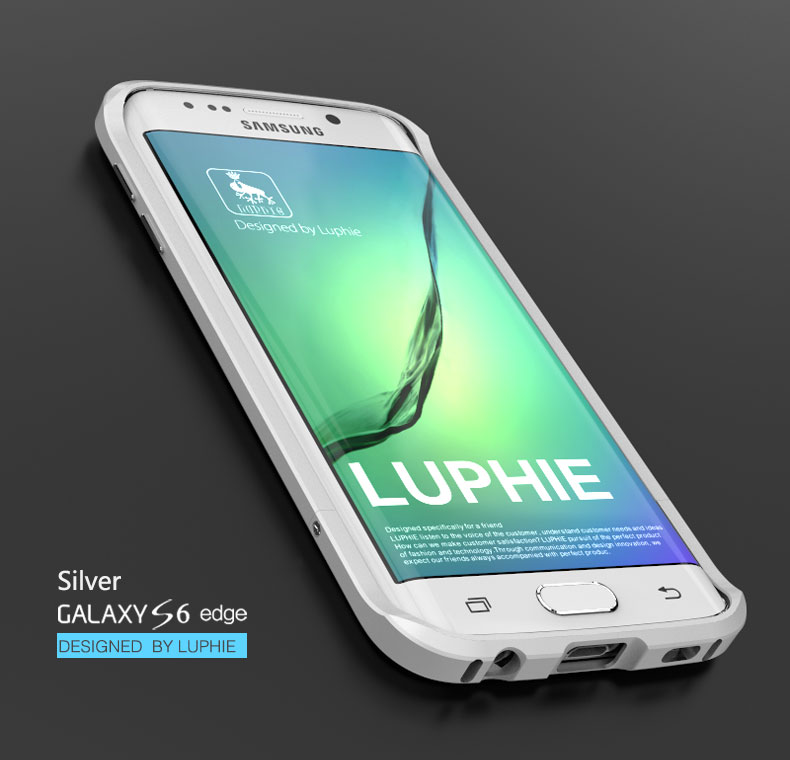 Luphie Bumper Blade Sword (3 varianty) pro Samsung Galaxy S6 Edge PLUS Barva: Stříbrný