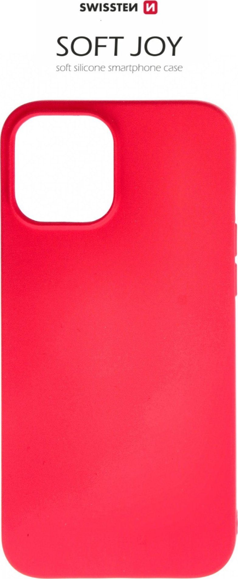 POUZDRO SWISSTEN SOFT JOY PRO APPLE IPHONE 12 PRO MAX ČERVENÉ