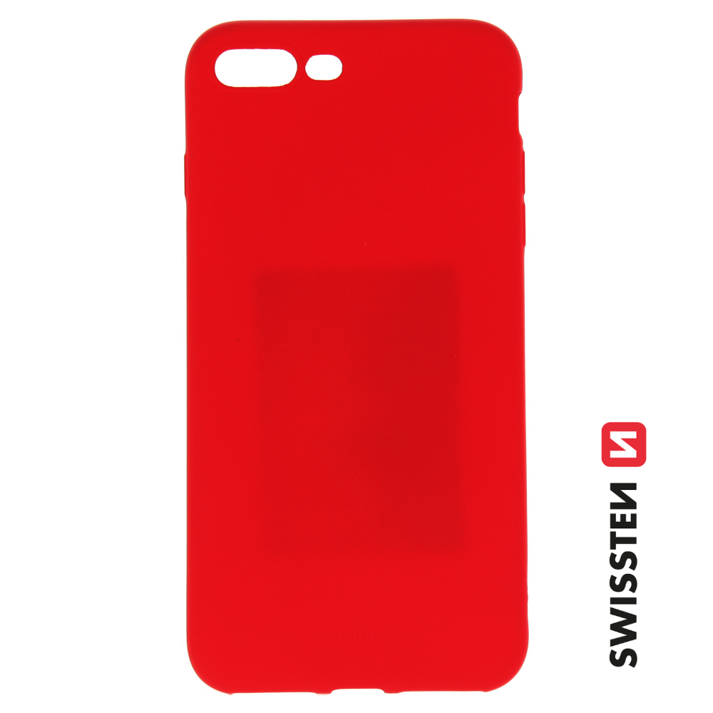 POUZDRO SWISSTEN SOFT JOY PRO APPLE IPHONE 7 PLUS/8 PLUS ČERVENÉ