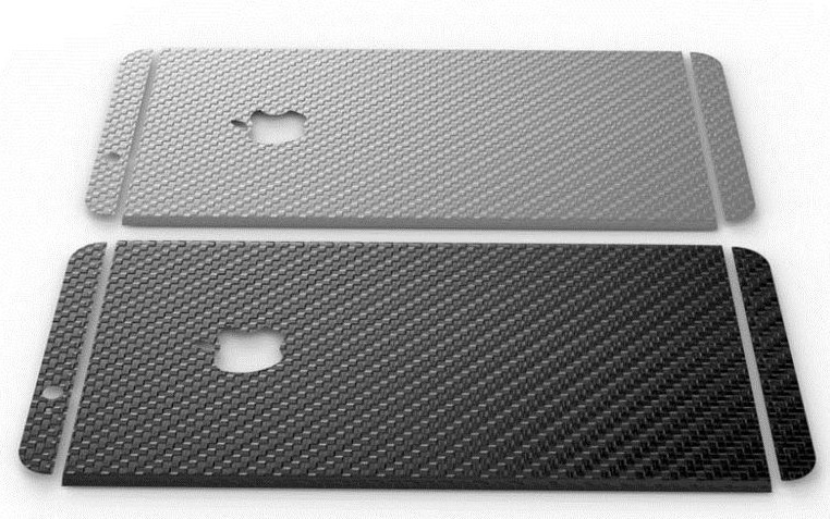 Fólie Luphie Carbon pro iPhone 6/6S (zadní) Barva: Space Grey