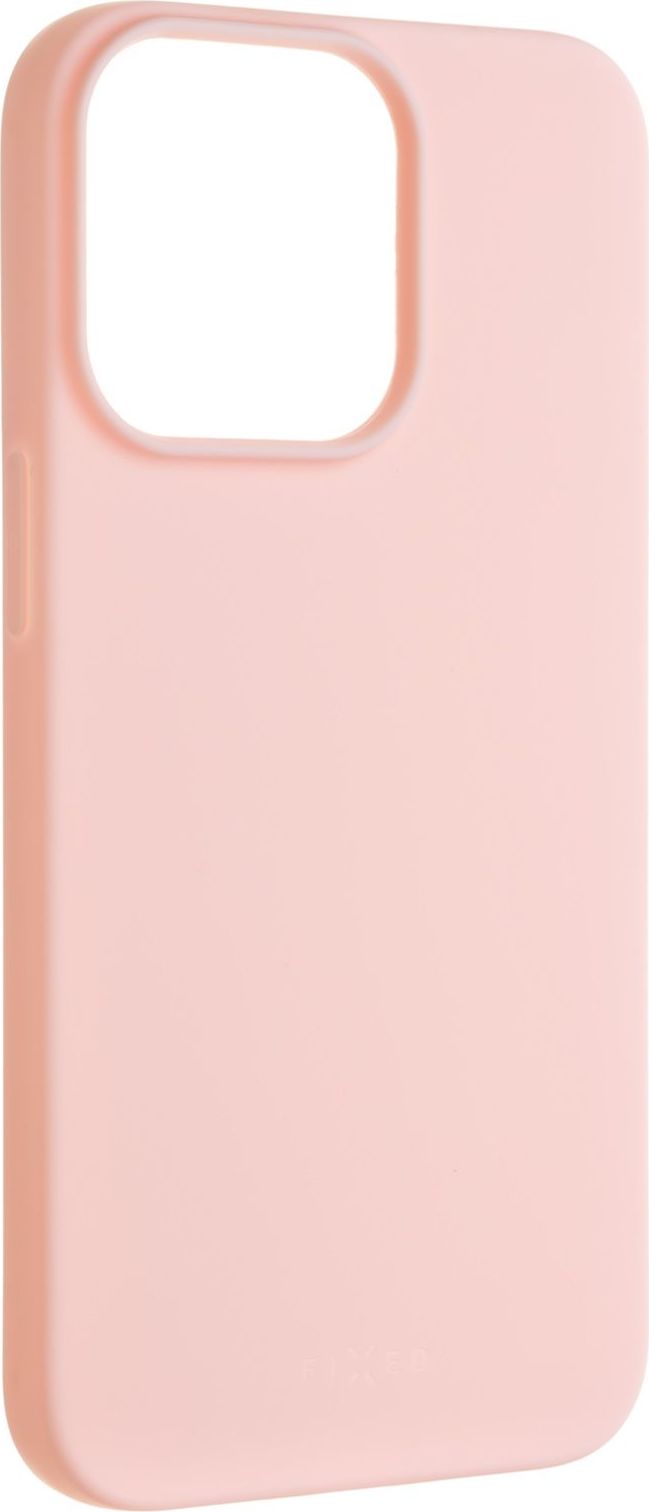 Zadní pogumovaný kryt FIXED Story pro Apple iPhone 13 Pro, růžový