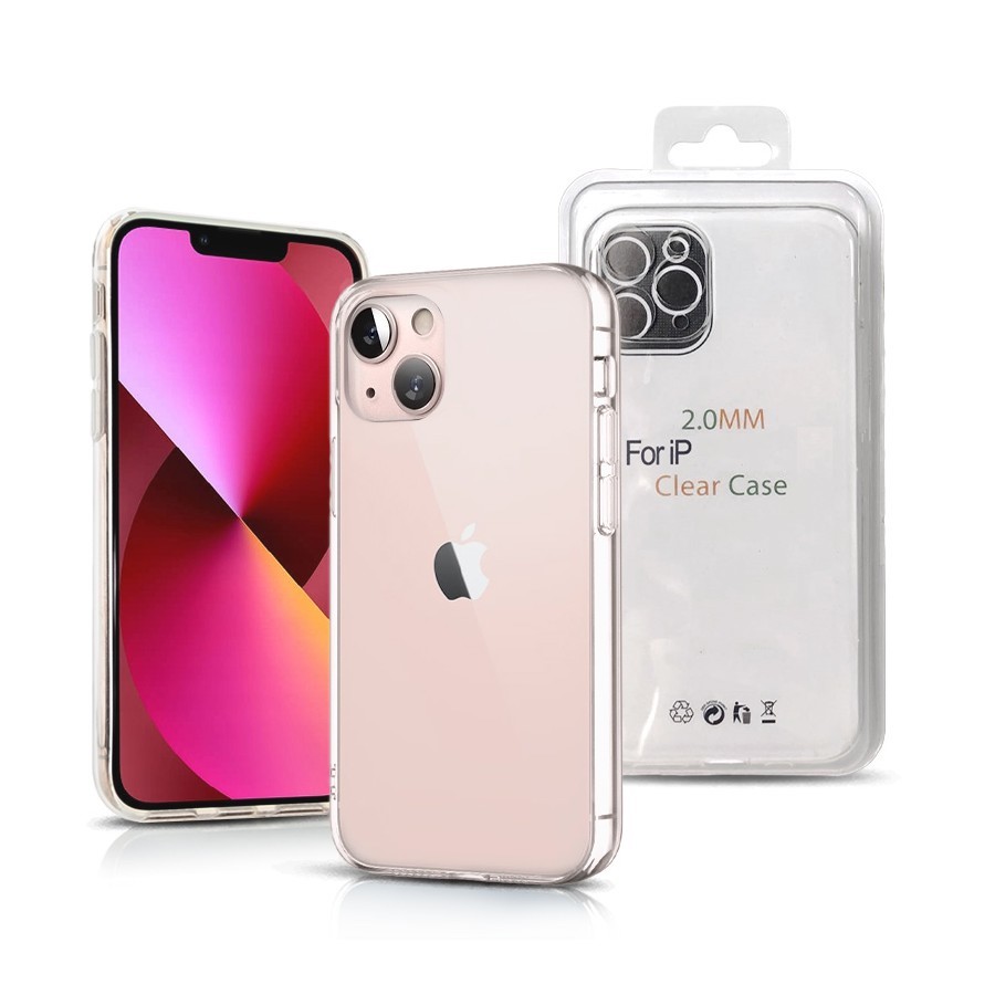 Kryt Clearo Ultra Slim (ultra tenký) - 2mm pro iPhone 13 Mini, čirý