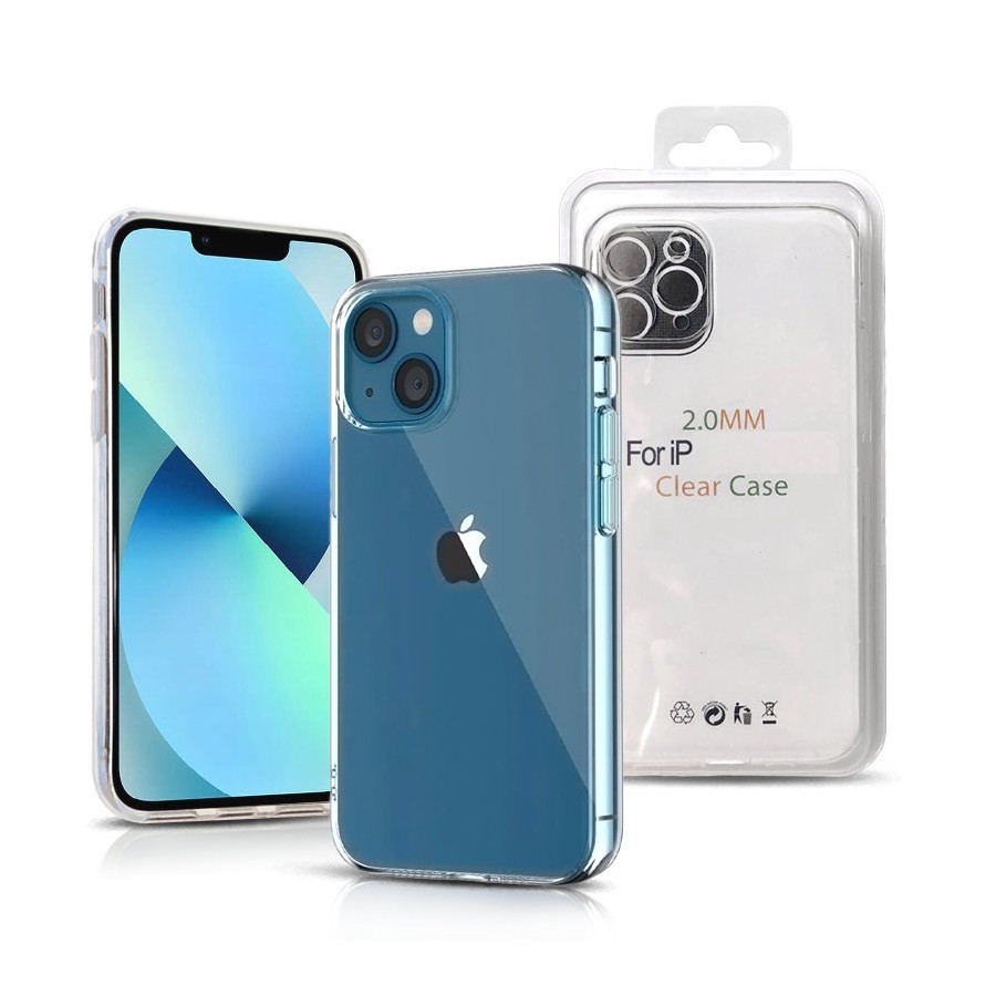 Kryt Clearo Ultra Slim (ultra tenký) - 2mm pro iPhone 13, čirý