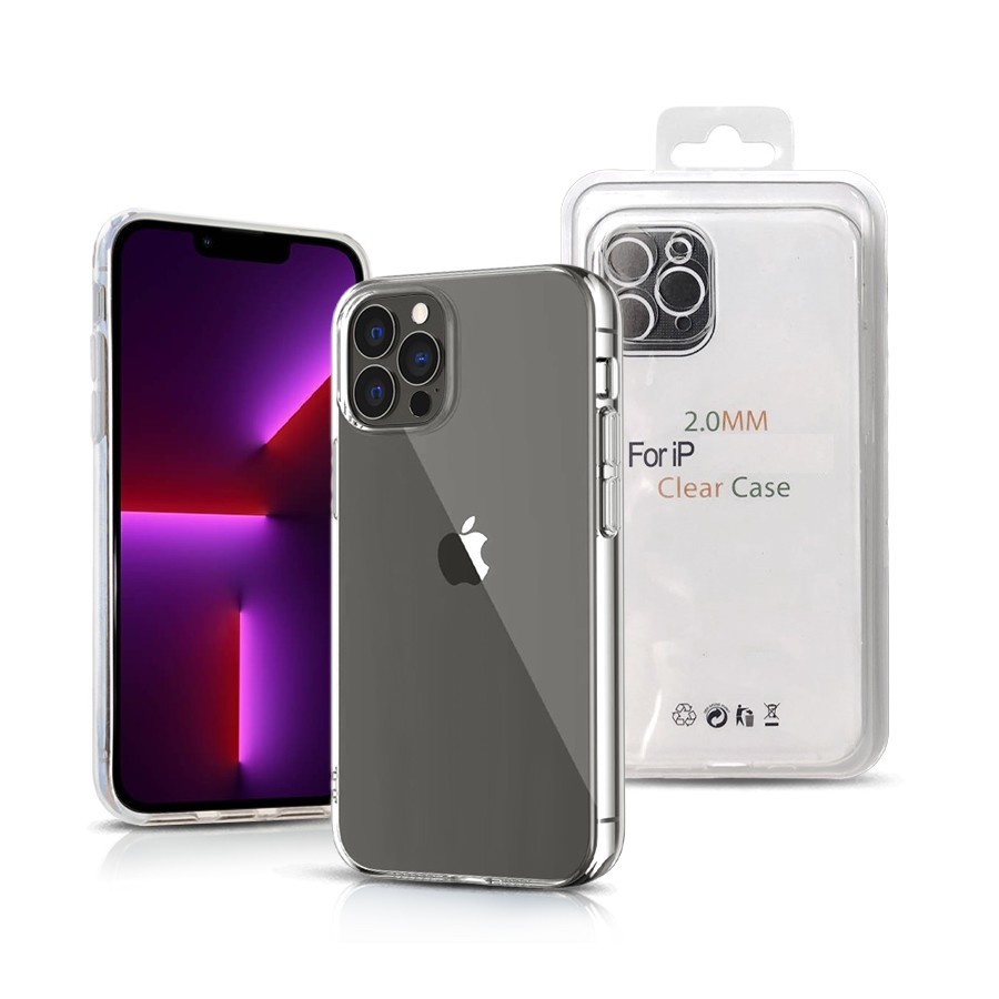 Kryt Clearo Ultra Slim (ultra tenký) - 2mm pro iPhone 13 Pro Max, čirý