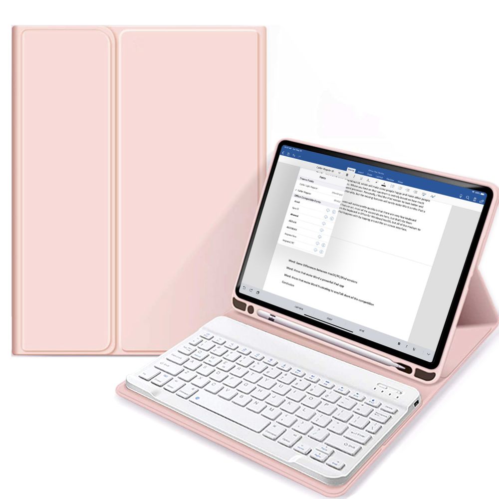 Pouzdro TECH-PROTECT s klávesnicí SC PEN + KEYBOARD IPAD 10.2 2019 / 2020 / 2021 PINK