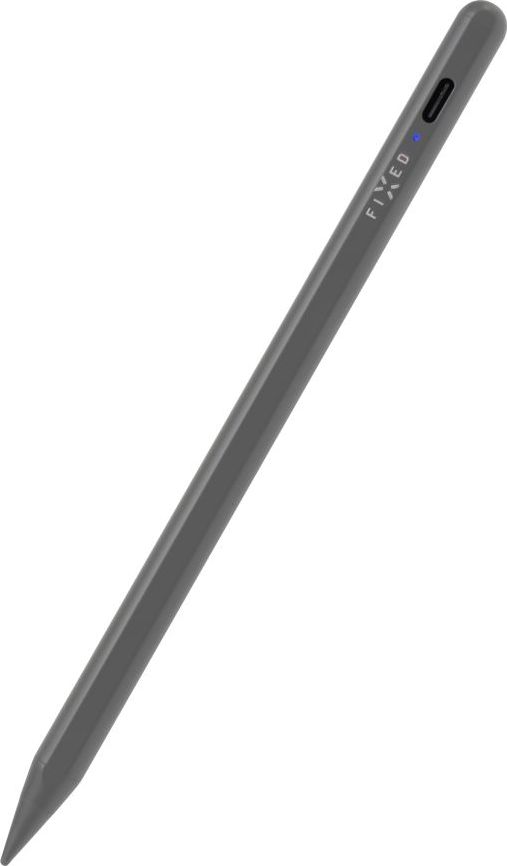 Aktivní stylus FIXED Graphite Uni s magnety pro kapacitní dotykové displeje, šedý