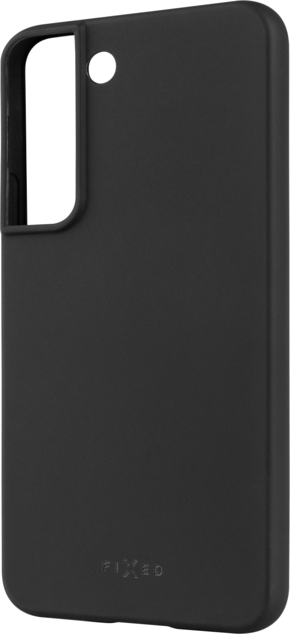 Zadní pogumovaný kryt FIXED Story pro Samsung Galaxy S22 5G, černý