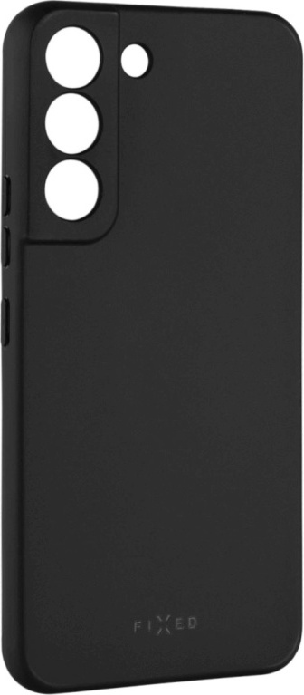 Zadní pogumovaný kryt FIXED Story pro Samsung Galaxy S22 5G, černý