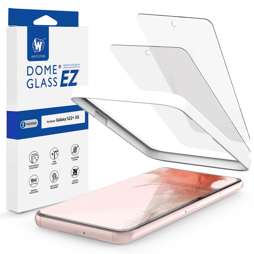 Tvrzené sklo WHITESTONE EZ GLASS 2-PACK GALAXY S22+ PLUS