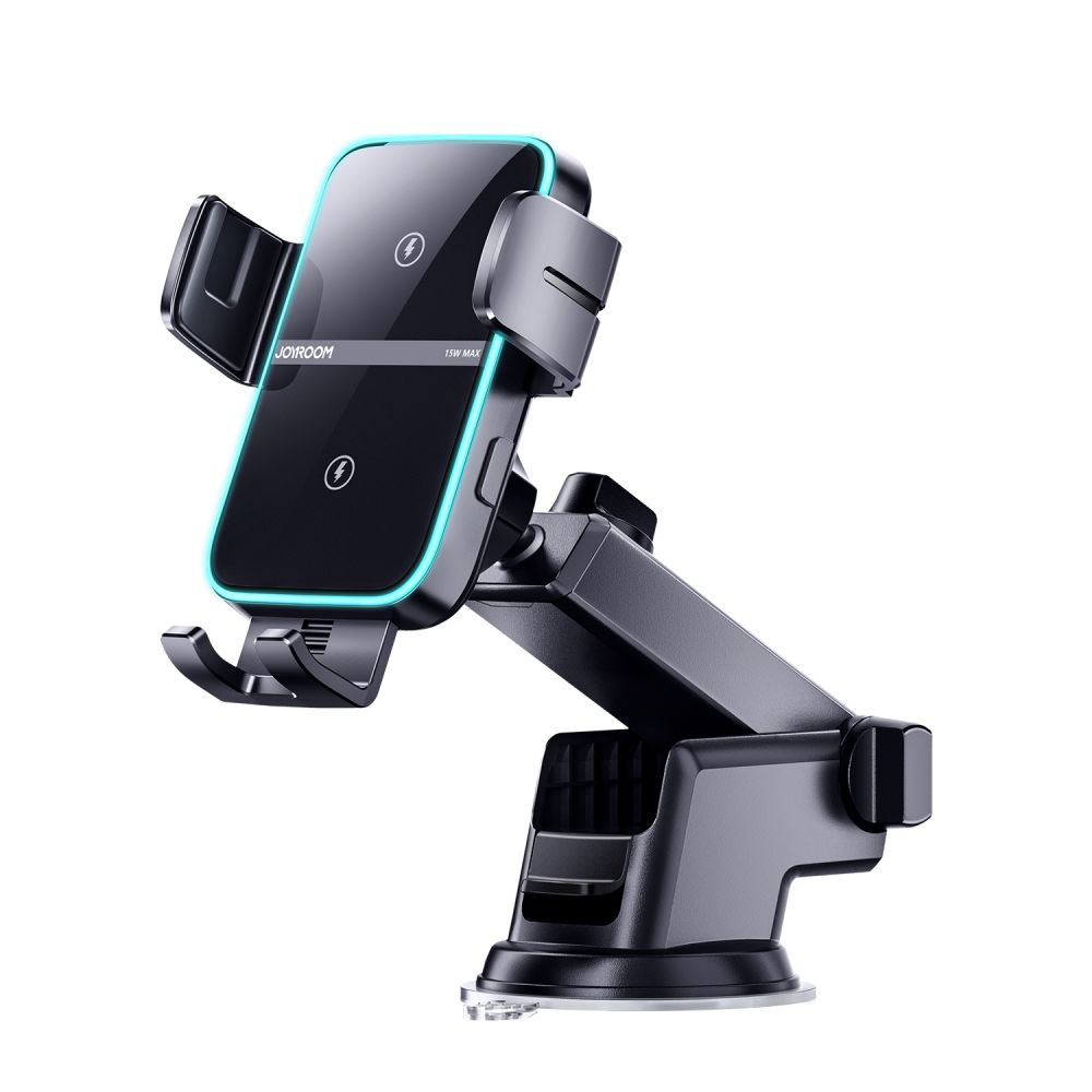 JOYROOM JR-ZS246 DRŽÁK DO AUTA DASHBOARD CAR MOUNT WIRELESS CHARGER 15W BLACK