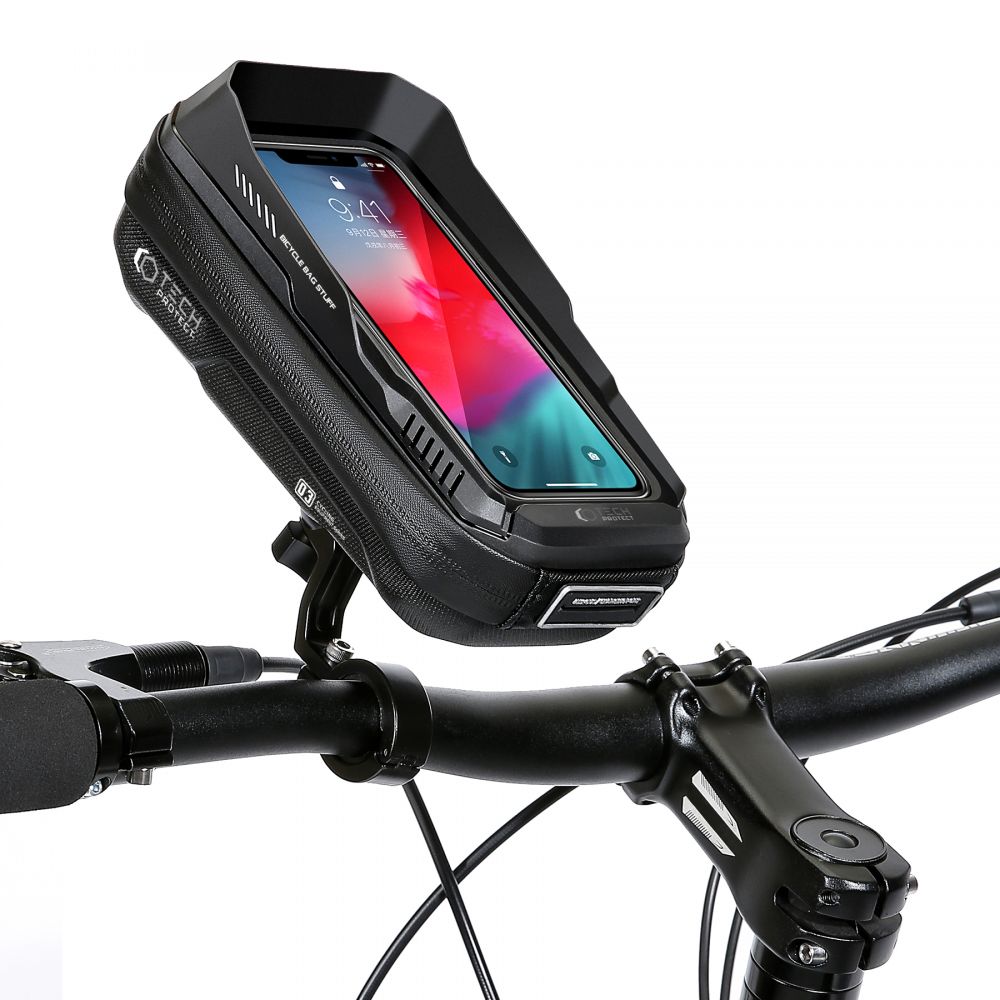 Pouzdro na telefon na kolo TECH-PROTECT XT3S BIKE MOUNT BLACK