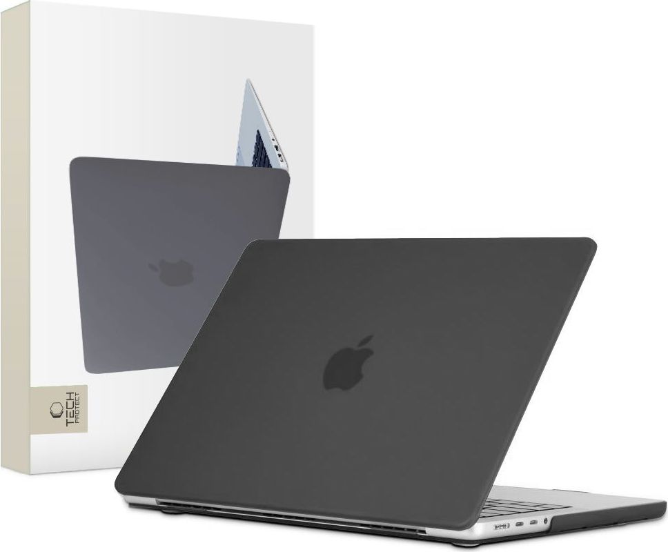 TECH-PROTECT SMARTSHELL MACBOOK PRO 16 M1 / M2 / M3 / M4 2021-2024 MATTE BLACK