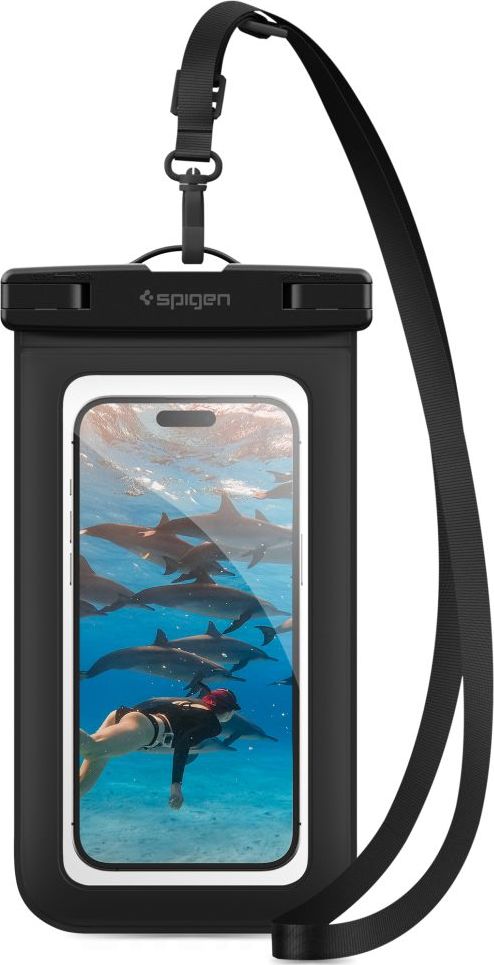 SPIGEN A601 UNIVERSAL WATERPROOF CASE BLACK