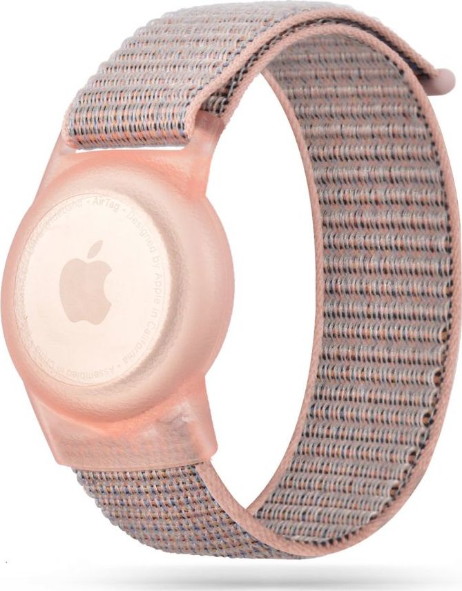 TECH-PROTECT NYLON PRO DĚTI APPLE AIRTAG PINK