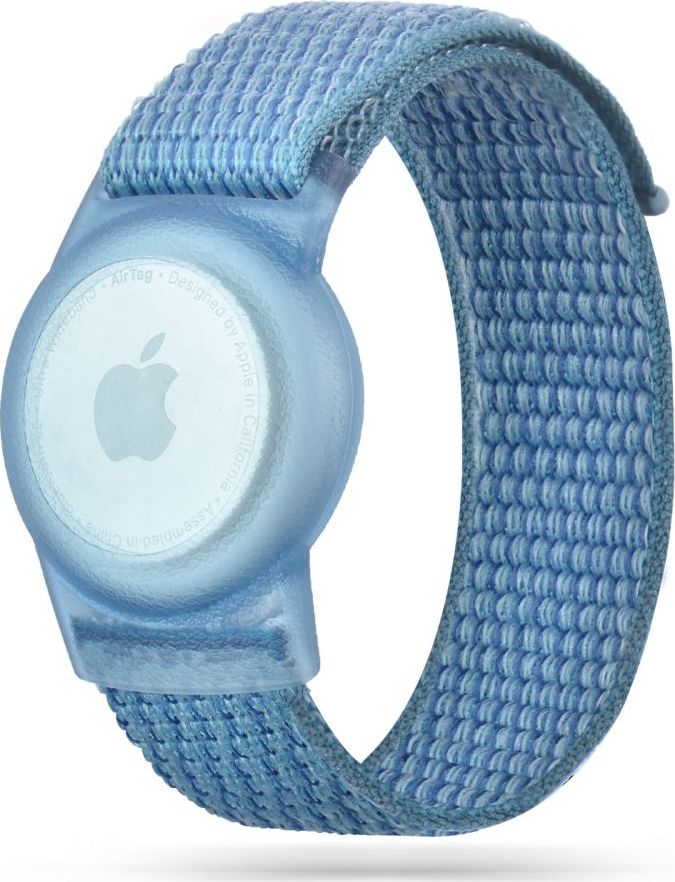 TECH-PROTECT NYLON PRO DĚTI APPLE AIRTAG BLUE