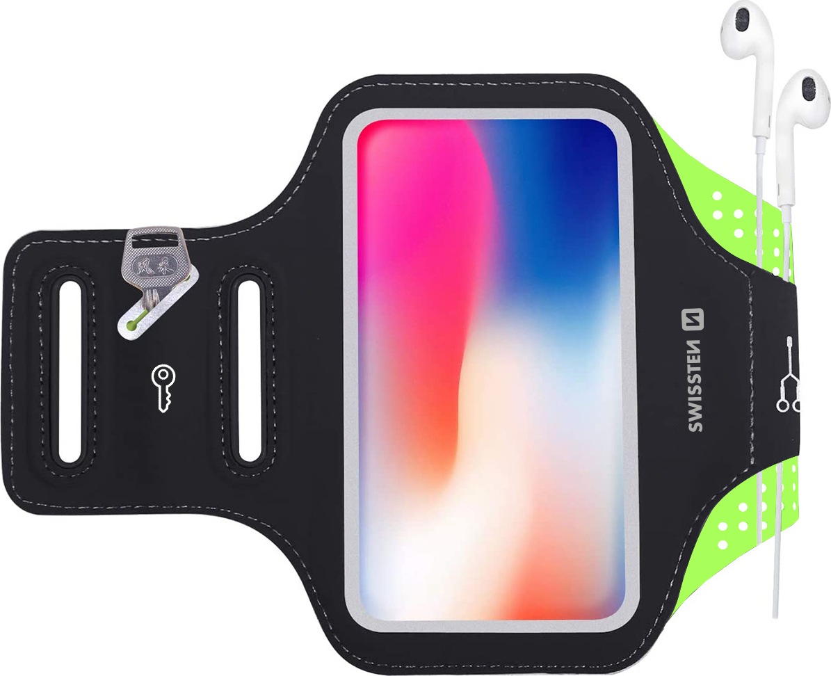 POUZDRO SWISSTEN ARMBAND CASE vel. 6,0" ČERNÉ