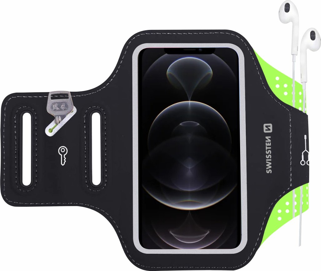 POUZDRO SWISSTEN ARMBAND CASE vel. 7,0" ČERNÉ