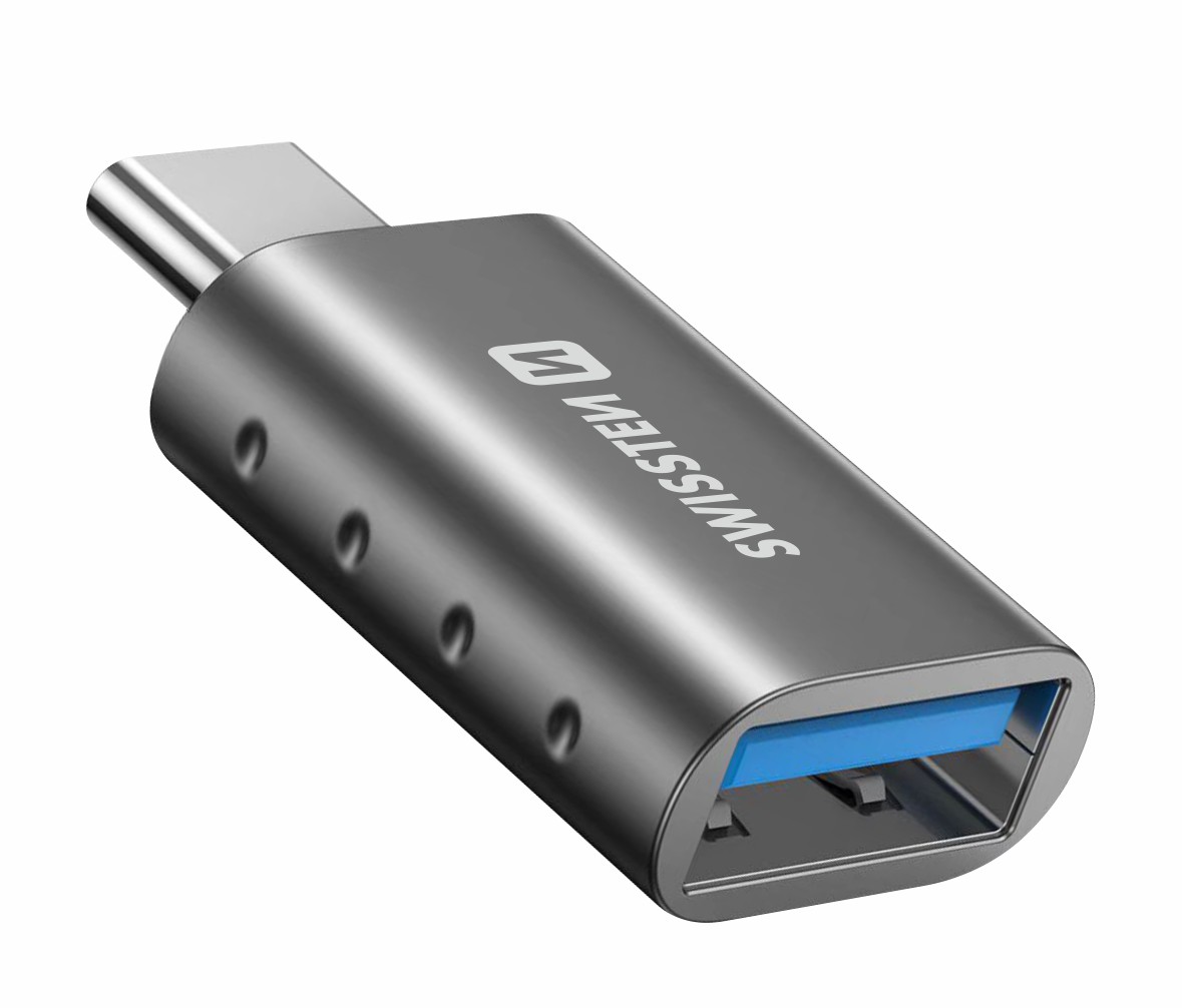 SWISSTEN OTG ADAPTER USB-C(M)/USB-A(F)