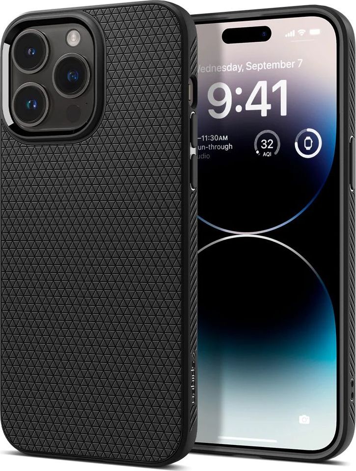 SPIGEN LIQUID AIR IPHONE 14 PRO MATTE BLACK
